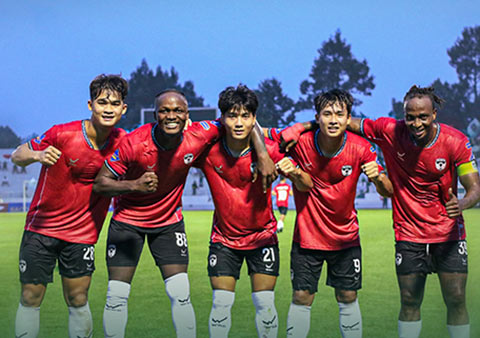 Thái Nguyên giành 3 điểm trước Bình Minh Sài Gòn ở vòng 2 giải hạng Nhất Quốc gia 2026/27. Ảnh: Thái Nguyên FC