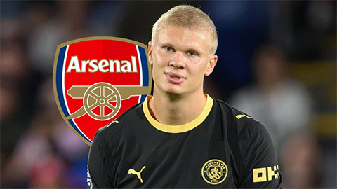 Liệu Arsenal có thể chiêu mộ Haaland nếu Man City xuống hạng?