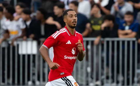 Tielemans hoàn toàn có thể đảm đương vai trò số 10 - Ảnh: manutd.com