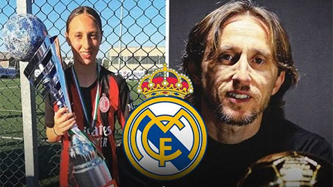 Ema Modric tiếp bước người cha Luka gắn bó với Real Madrid