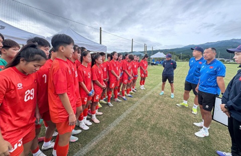U17 nữ Việt Nam sẵn sàng tranh T ở vòng loại U17 nữ châu Á 2027
