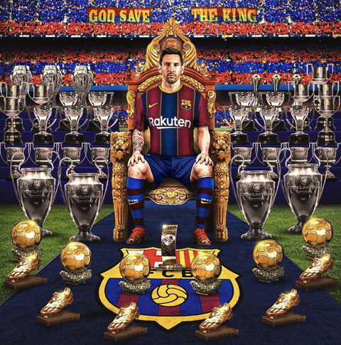 Messi đã có những năm tháng huy hoàng cùng Barca