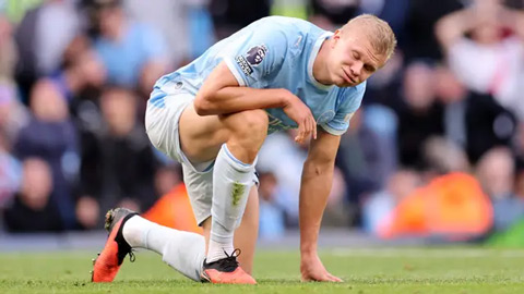 Haaland đang gặp vấn đề về thể trạng và được Man City cho nghỉ ngơi thêm
