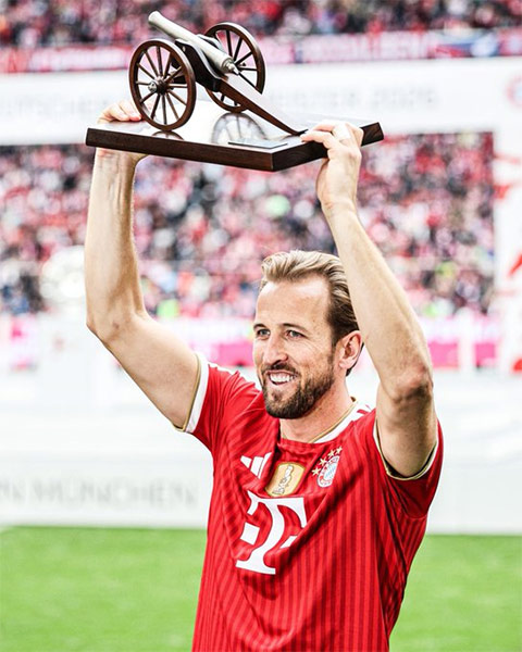 Kane gắn bó với Bayern đến năm 2030
