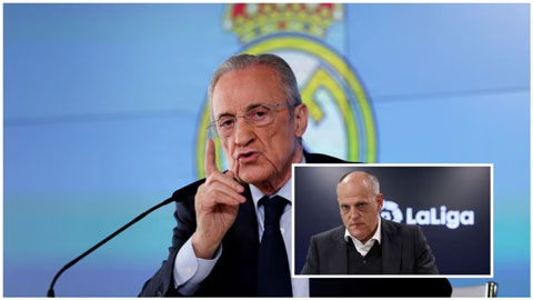 Real Madrid yêu cầu Chủ tịch La Liga Javier Tebas từ chức ngay lập tức