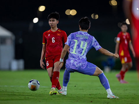 Quý Vương là một trong những nhân tố quan trọng giúp U17 Việt Nam giành vé dự World Cup. Ảnh: Quý Vương