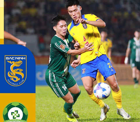 Bắc Ninh và Đồng Nai hoà nhau trong trận cầu không có nhiều điểm nhấn. Ảnh - Bắc Ninh FC