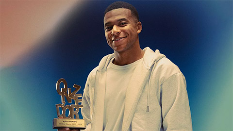 Mbappe được vinh danh sau mùa giải bùng nổ