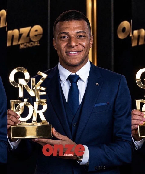 Mbappe giành giải Onze d'Or 2026
