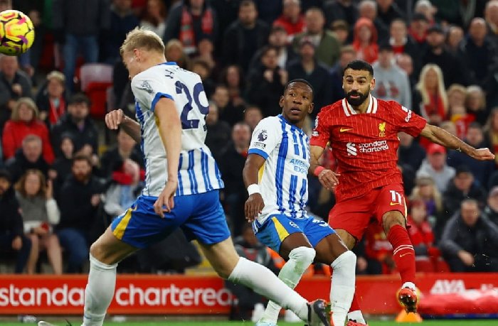  Nhật định phạt góc Liverpool vs Brighton, 3h ngày 15/02