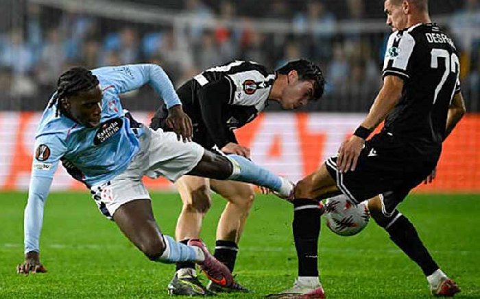  Nhận định Celta Vigo vs PAOK 3h00 ngày 27/2: Chủ nhà bước tiếp