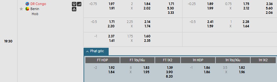 Nhật định phạt góc CH Congo vs Benin, 19h30 ngày 23/12 - Ảnh 1