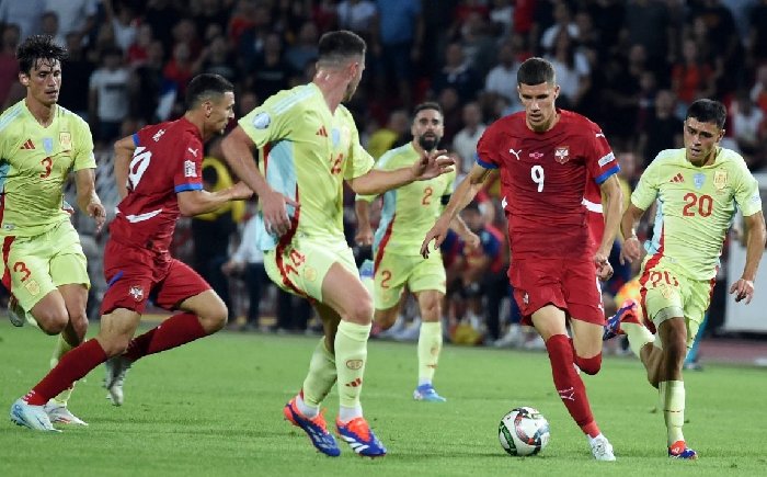  Nhật định phạt góc Tây Ban Nha vs Serbia, 3h ngày 28/03