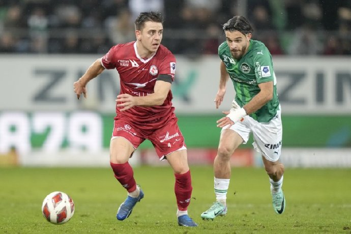  Nhận định Winterthur vs St. Gallen, 1h00 ngày 19/2: Kiên trì bám đuổi