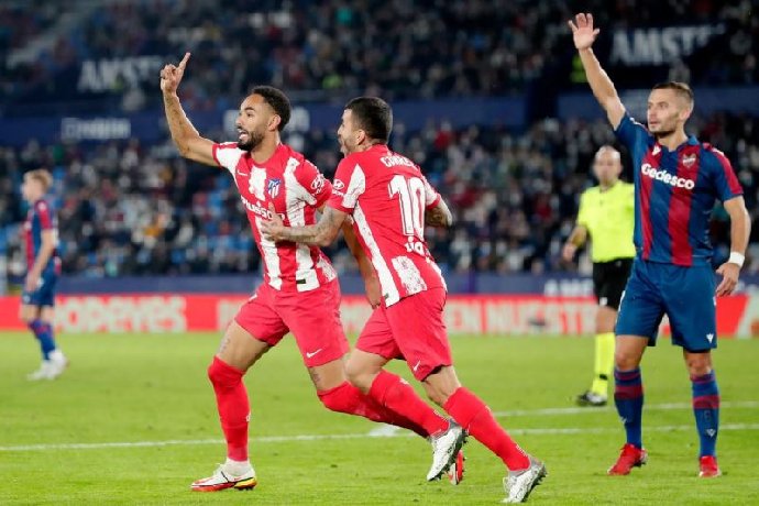  Nhận định Levante vs Atletico Madrid 0h30 ngày 01/02: Chia điểm