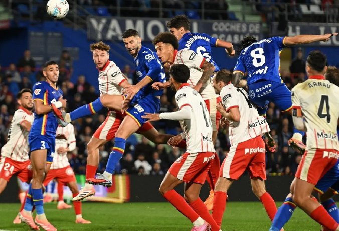  Nhật định phạt góc Girona vs Getafe, 3h ngày 27/01