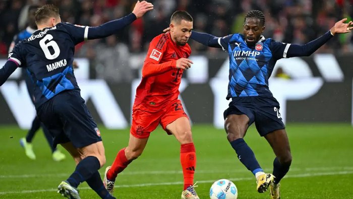  Nhật định phạt góc Heidenheim vs Bayern Munich, 23h30 ngày 21/12