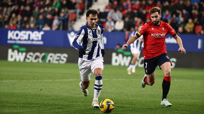  Nhận định Osasuna vs Real Sociedad, 0h30 ngày 23/11: Chủ nhà gặp khó