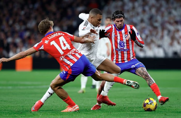  Nhật định phạt góc Atletico Madrid vs Real Madrid, 2h ngày 09/01