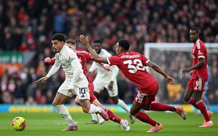  Nhật định phạt góc Nottingham vs Liverpool, 21h ngày 22/02