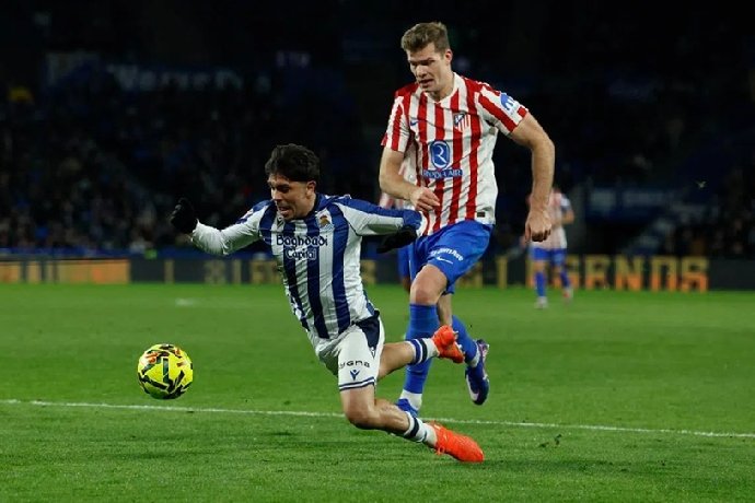  Nhận định Atletico Madrid vs Sociedad 0h30 ngày 8/3: ‘Pháo đài’ Wanda Metropolitano