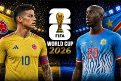 Soi thẻ phạt Colombia vs CHDC Congo, 9h00 ngày 24/6