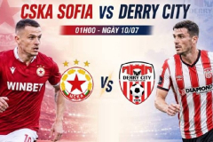 Nhật định phạt góc CSKA Sofia vs Derry City, 1h00 ngày 10/7