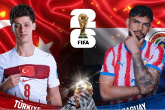 Nhật định phạt góc Thổ Nhĩ Kỳ vs Paraguay, 10h00 ngày 20/6