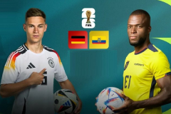 Soi thẻ phạt Ecuador vs Đức, 3h00 ngày 26/6