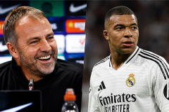 HLV Hansi Flick bảo vệ Mbappe trước đại chiến Barca vs Real