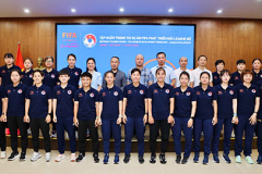 Bế mạc chương trình tập huấn trọng tài Dự án FIFA phát triển bóng đá nữ