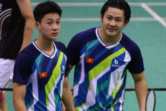 Đôi nam số 1 cầu lông Việt Nam dừng bước tại vòng đầu Thailand Open 2026