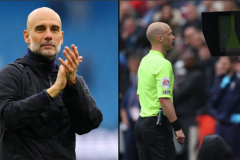 Pep Guardiola va chạm từ trọng tài tới VAR