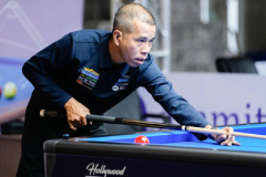 Trần Quyết Chiến tái ngộ người quen cũ tại trận đầu World Cup billiards TP.HCM
