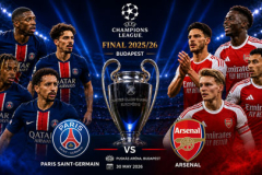 Trực tiếp PSG vs Arsenal, 23h00 ngày 30/5