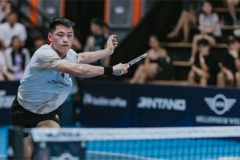 Trương Vinh Hiển dừng chân tại bán kết giải pickleball ở Bắc Kinh