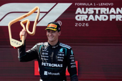George Russell nhất chặng Austrian Grand Prix 2026