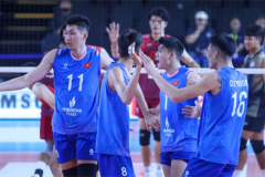 Tuyển bóng chuyền nam vào bán kết chặng hai SEA V.Cup 2026