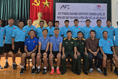 11 HLV Việt Nam tham dự khóa đào tạo HLV thể lực AFC cấp 2B