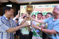 Thanh Chương đăng quang Giải bóng đá Đồng hương Nghệ An khu vực phía Nam