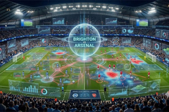 Siêu máy tính dự đoán kết quả Brighton vs Arsenal tại Ngoại hạng Anh