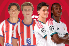 Trực tiếp Atletico vs Real Madrid, 21h15 ngày 20/9, vòng 7 La Liga 2026/27