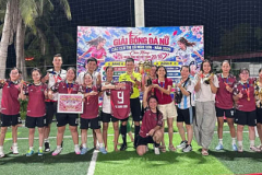 Đội nữ FC Xanh Chín vô địch kịch tính như film Hollywood