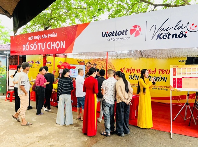  ĐẾN LỄ HỘI HAI BÀ TRƯNG - ĐỪNG QUÊN GHÉ VIETLOTT