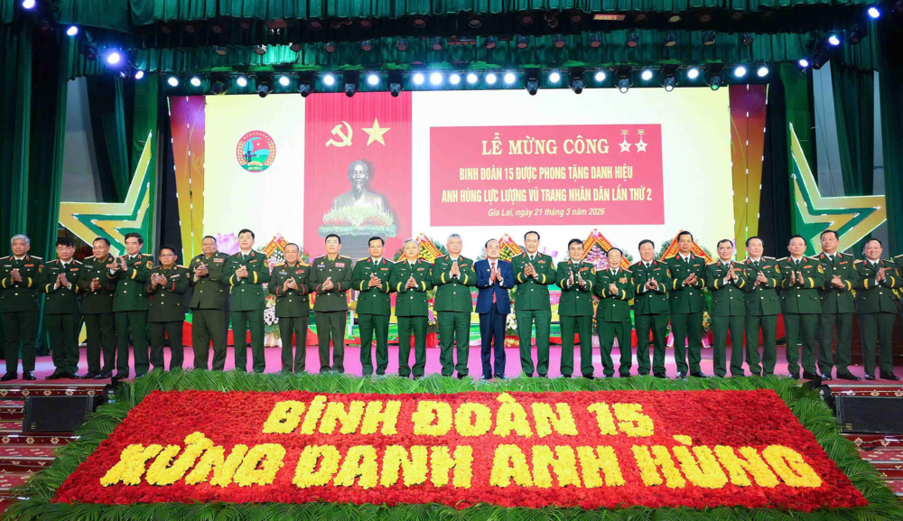  Binh đoàn 15 và dấu ấn đơn vị hai lần Anh hùng