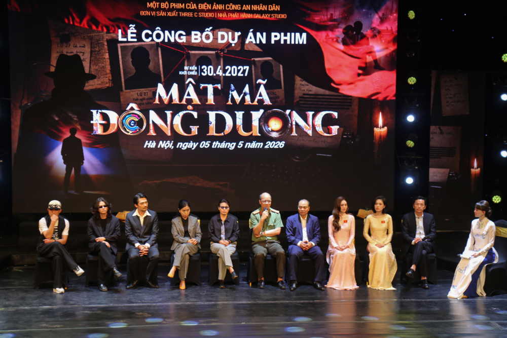  Khởi động dự án điện ảnh về Tình báo CAND - “Mật mã Đông Dương”