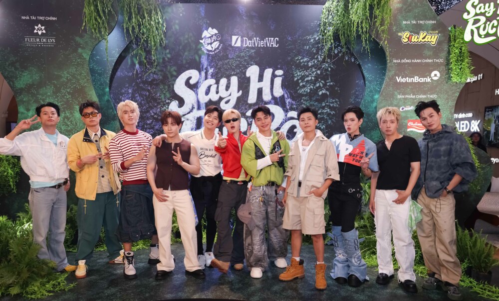 “Say Hi Rực Rỡ”: 19 “Anh trai” vào rừng sâu, ra đảo hoang sinh tồn